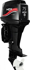 Лодочный мотор 2-х тактный HDX T 75 FEL-T